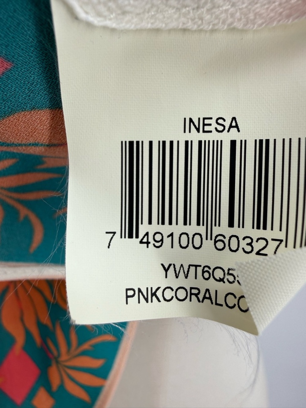 BCBGMAXAZRIA Inesa Floral Kaftan Tunic Kimono Coral Print Mini Dress Size XS - Picture 10 of 12
